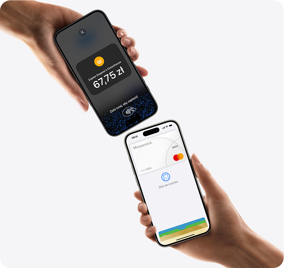 płatność zbliżeniowa na iPhonie z eService